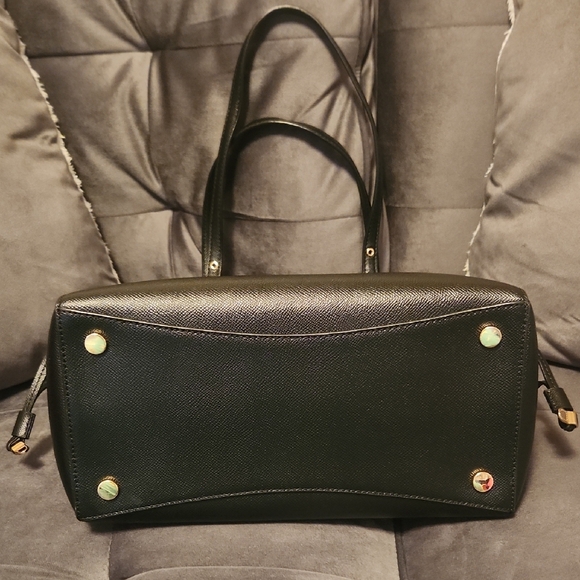 Michael Kors Black and Gold Tote - Picture 2 of 7